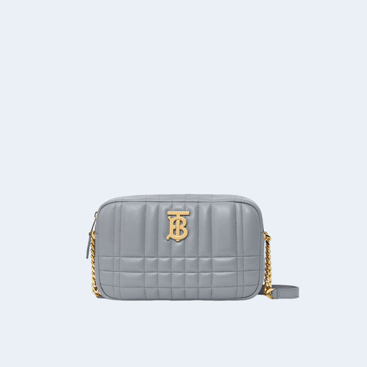 버버리 그레이 스몰 롤라 숄더백