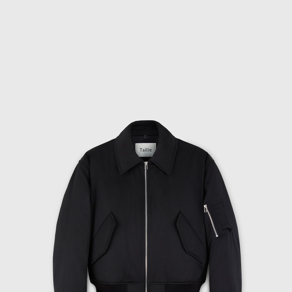 ENVOY SHEARING SHORT PARKA BLACK : TAILLE 타일레