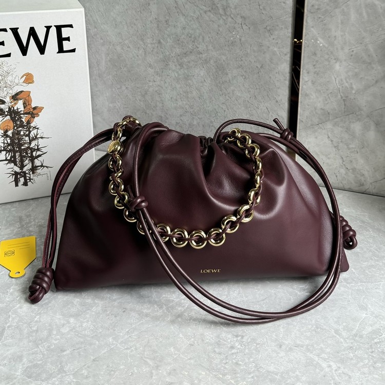 로에베 플라멩코 미디움 숄더 백