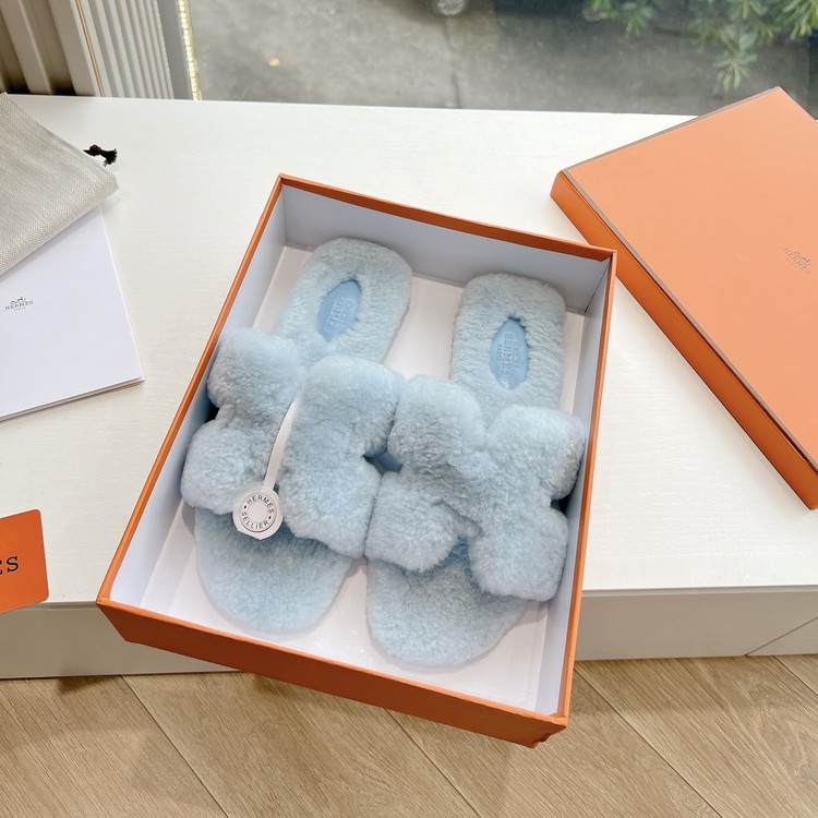 에르메스 오란 샌들 민트