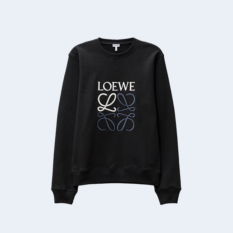 로에베 아나그램 레귤러 핏 스웨트셔츠