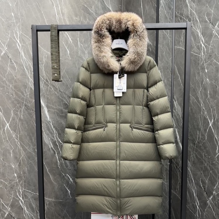 몽클레어 보에딕 롱패딩 카키