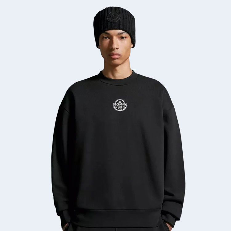 몽클레어 X ROC NATION JAY-Z 로고 스웨트셔츠