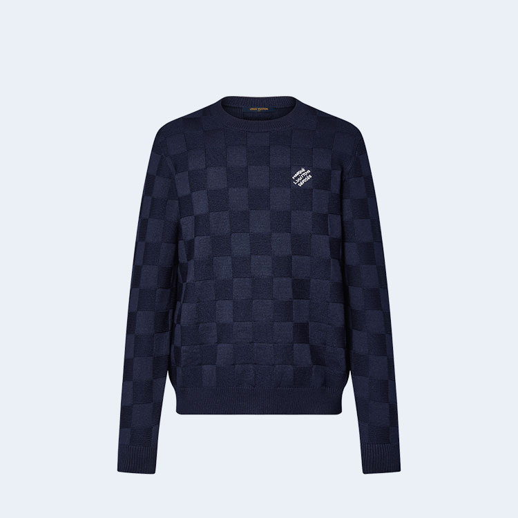 루이비통 다미에 풀오버 위드 펄 시그니처 1AFIVL