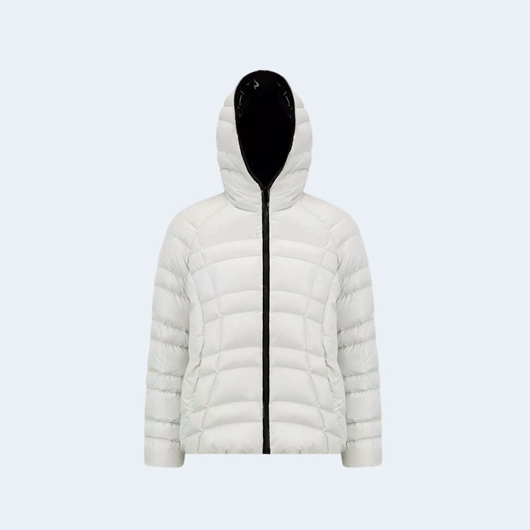 몽클레어 날레이 쇼트 다운 자켓 화이트