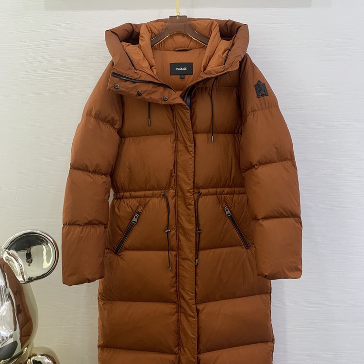 맥카지 다운 롱패딩 재킷