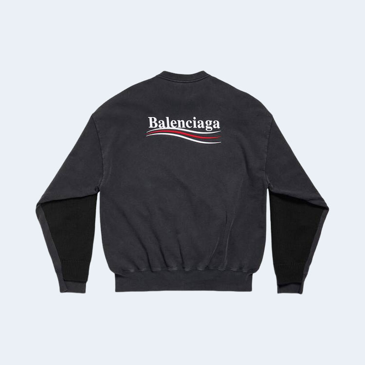 발렌시아가 캠페인 하이브리드 스웨터