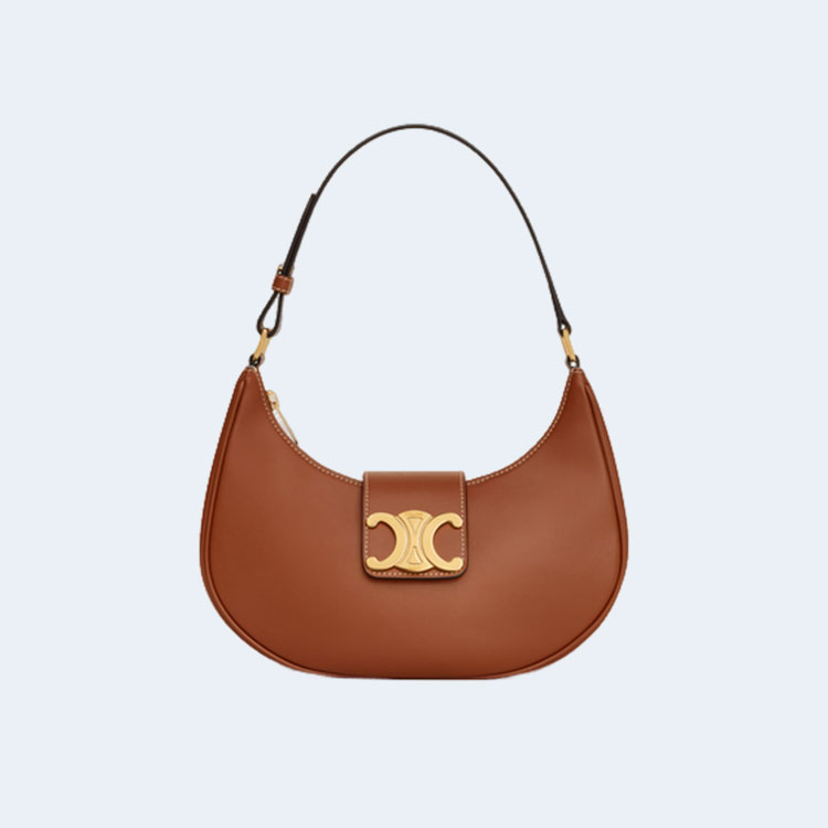 셀린느 미디엄 아바 트리옹프 백 브라운