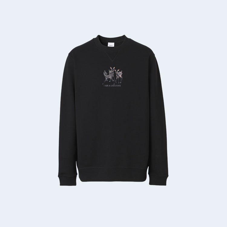 버버리 리카르도 티시 자수 맨투맨