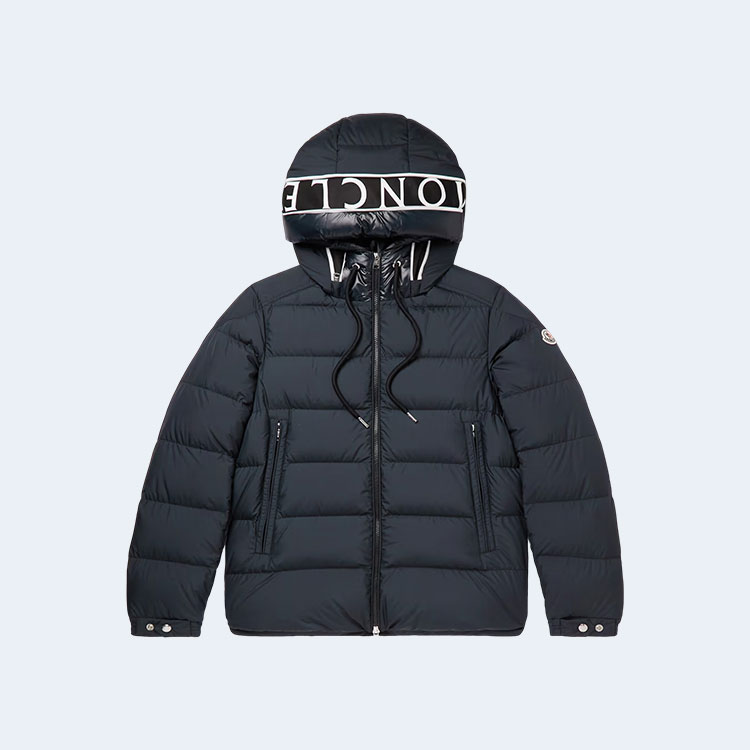 몽클레어 카드레 퀄티드 쉘후드 패딩