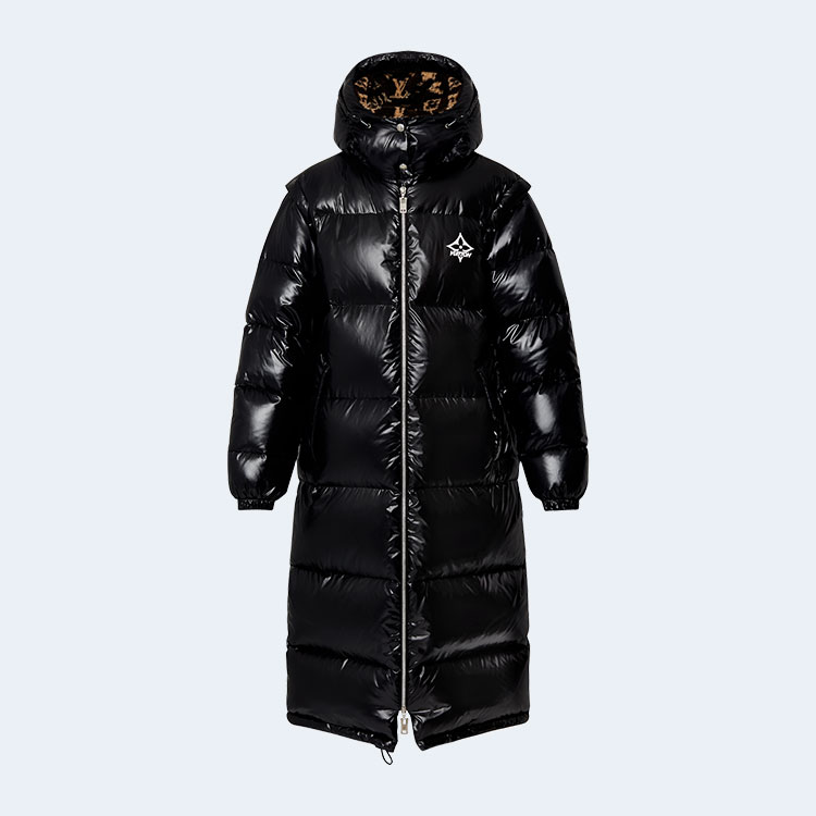 루이비통 글로시 롱 푸퍼 코트 1A9KZH
