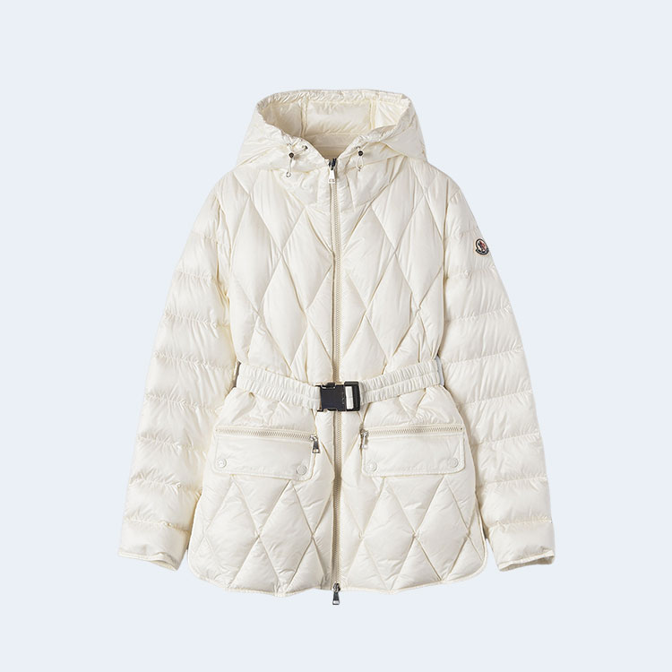 몽클레어 세리그넌 유니섹스 화이트 파카