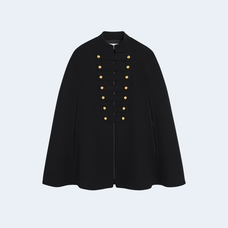 셀린느 오퍼 카프 울 캐시미어 자켓