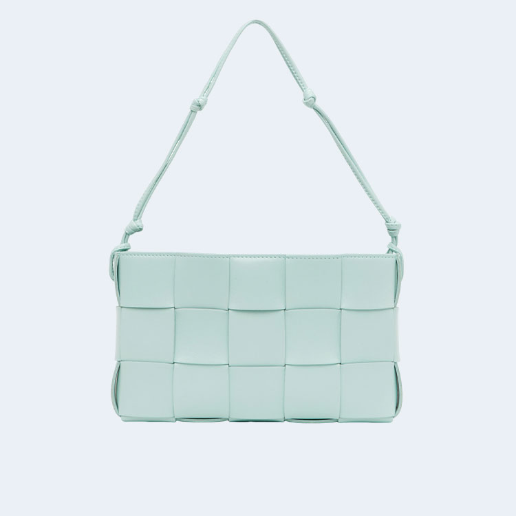 보테가 베네타 블루 카세트 숄더백