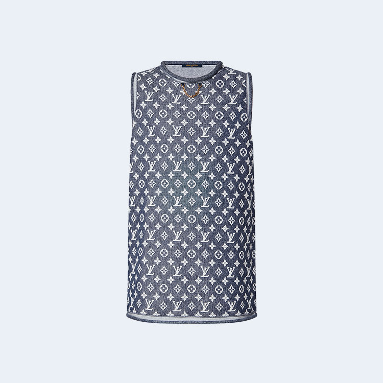 루이비통 모노그램 자카드 니트 드레스 1AFEJO