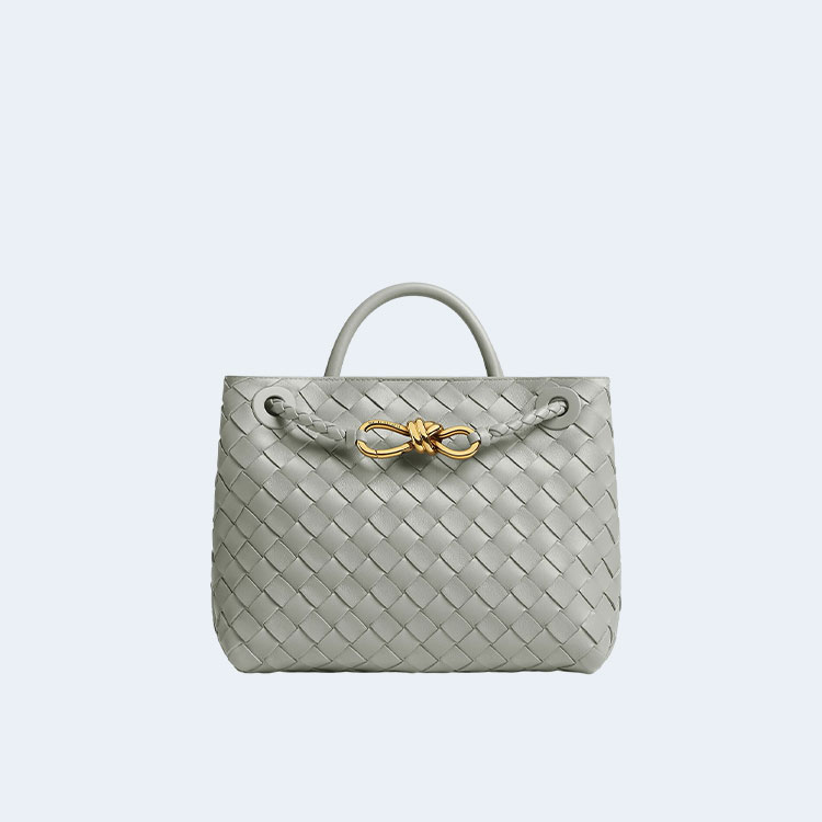 보테가 베네타 스몰 안디아모 백 아게이트 그레이