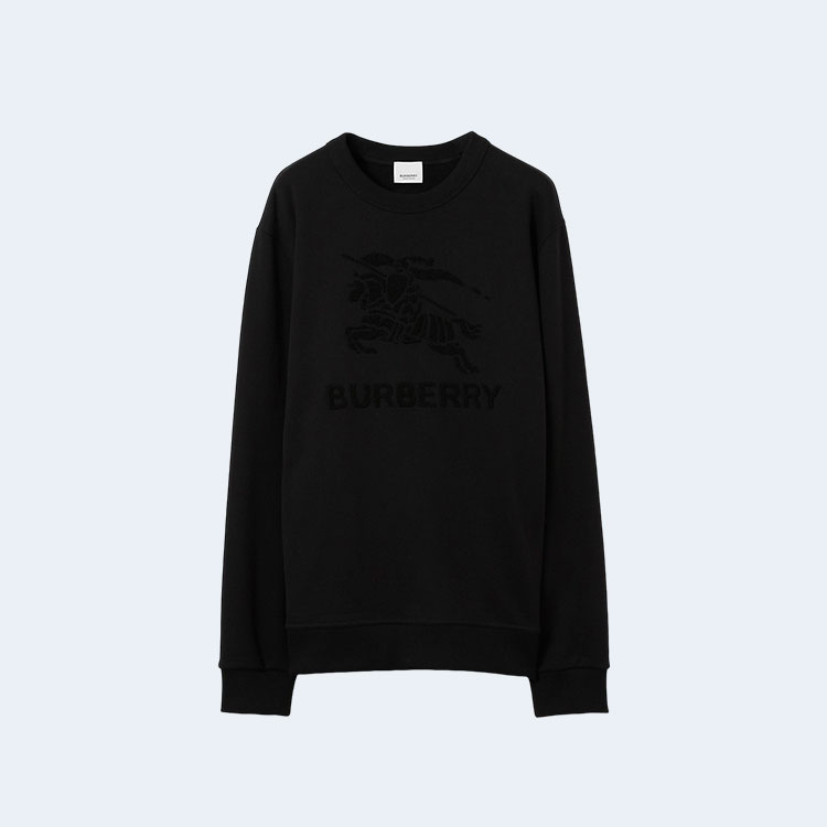 버버리 EKD 모티프 코튼 스웨트셔츠