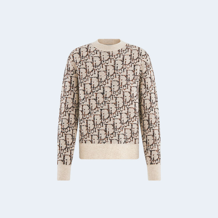 디올 오블리크 스웨터