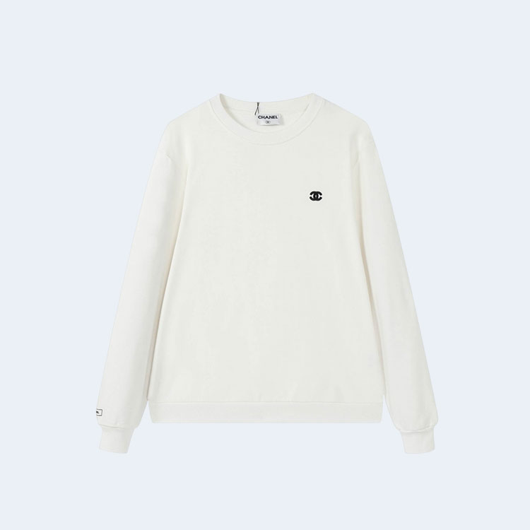 샤넬 로고 베이직 맨투맨