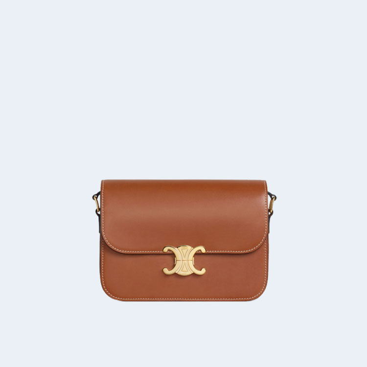 셀린느 클래식 트리옹프 백 브라운