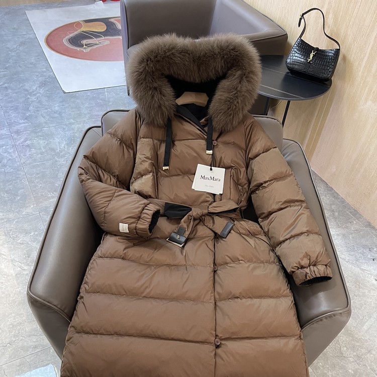 막스마라  다운 롱패딩 재킷