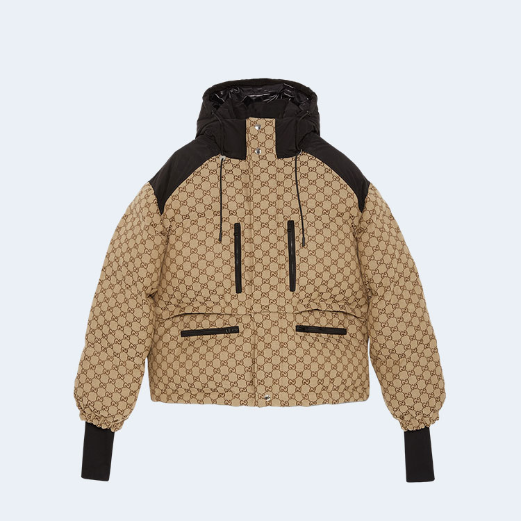 구찌 GG 캔버스 봄버 자켓