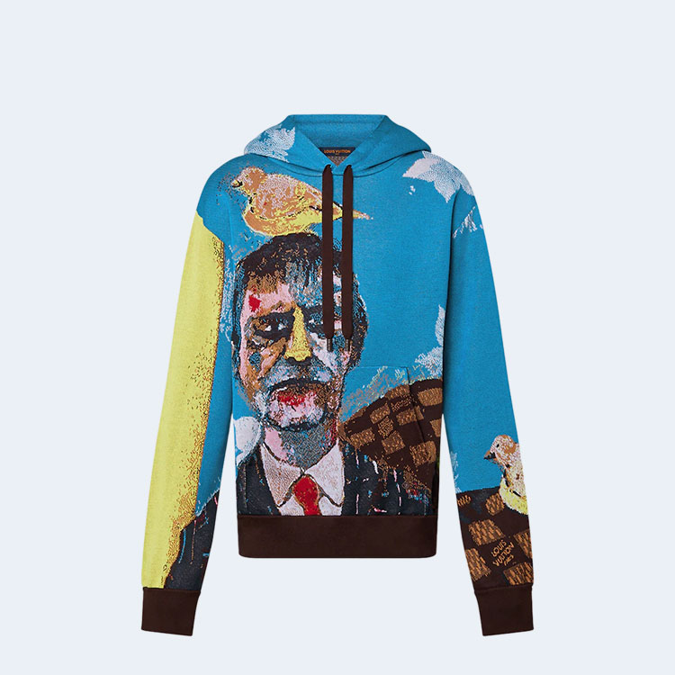 루이비통 멀티 자카드 후디