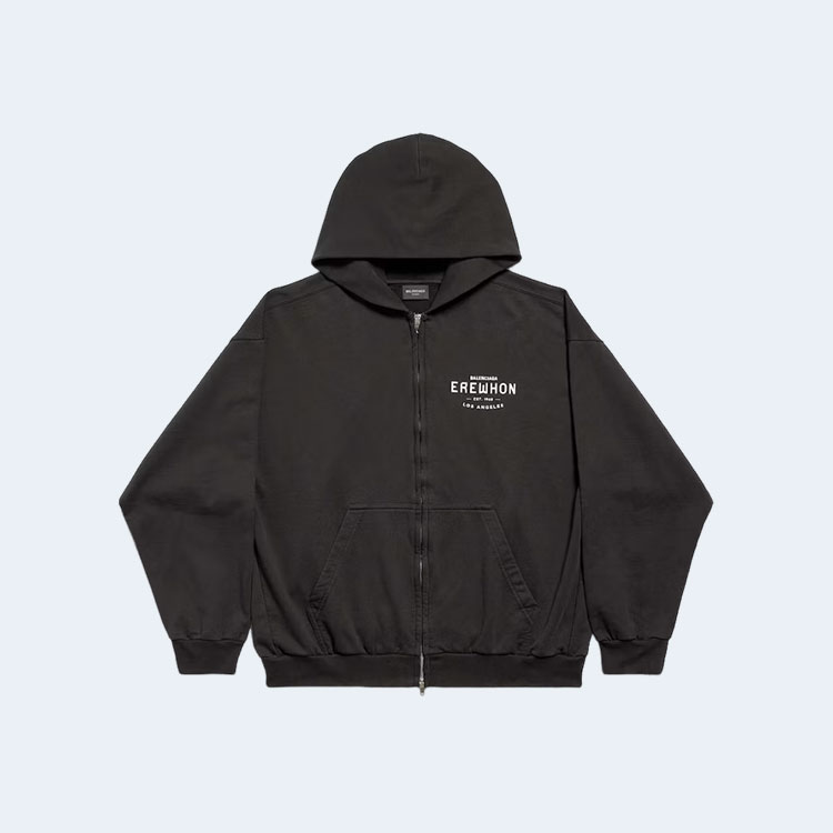 발렌시아가 x 에러헌 로스앤젤레스 후디 집업