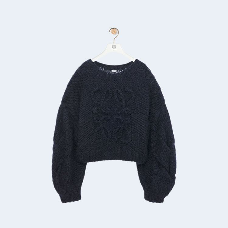 로에베 모헤어 애너그램 스웨터