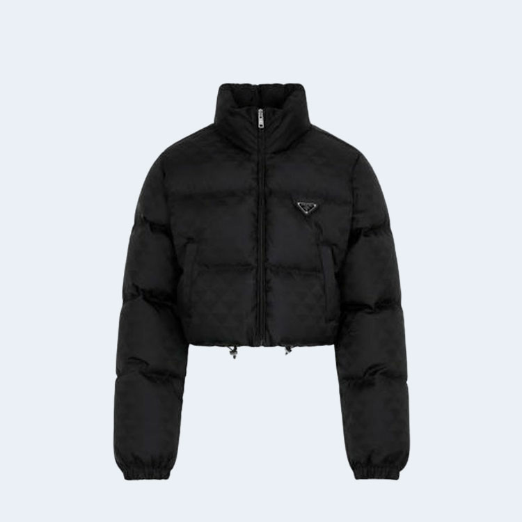프라다 크롭 다운 자켓