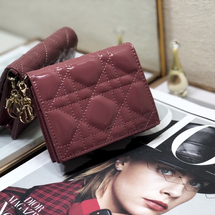 디올 레이디 반지갑