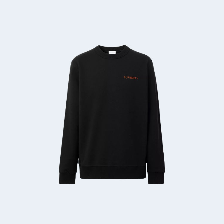 버버리 TB 엠브로이드 크루넥 맨투맨