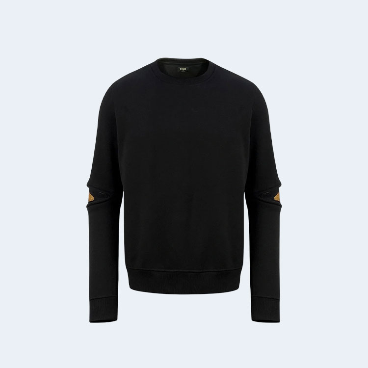 펜디 암지퍼 맨투맨