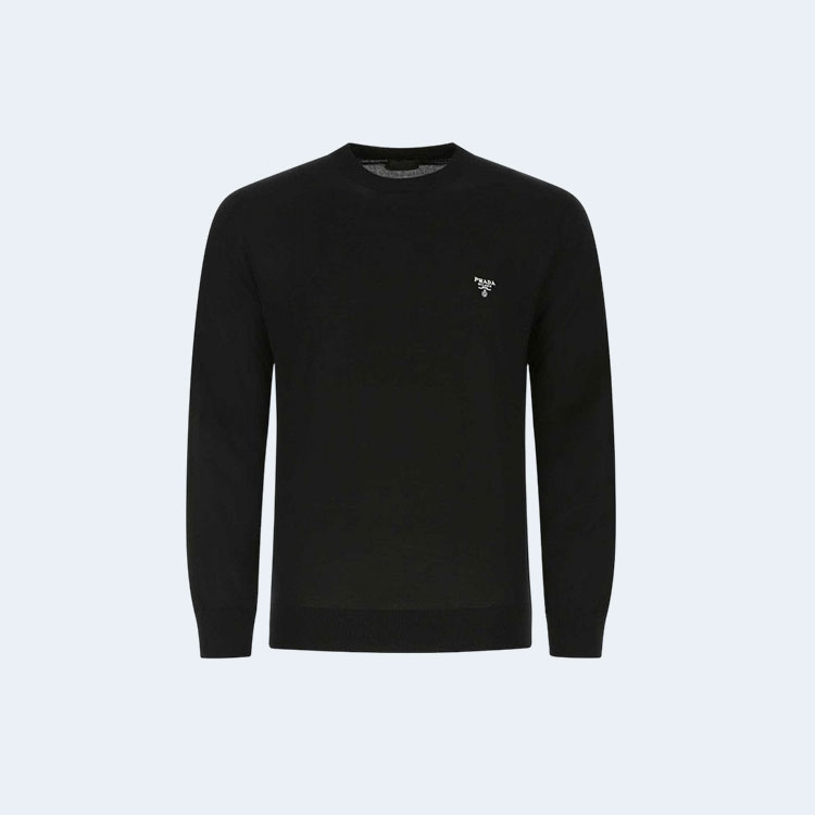 프라다 미니로고 캐시미어 니트