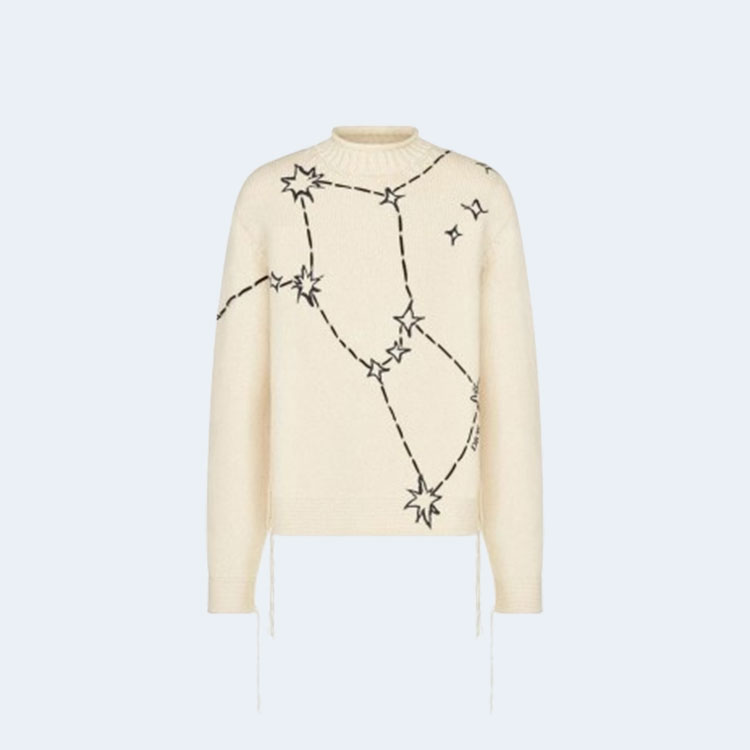 디올 울 블렌드 저지 스웨터