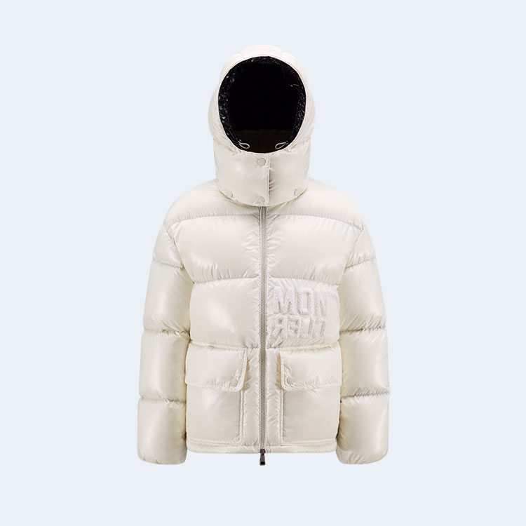 몽클레어 아바예 쇼트 다운 자켓 화이트