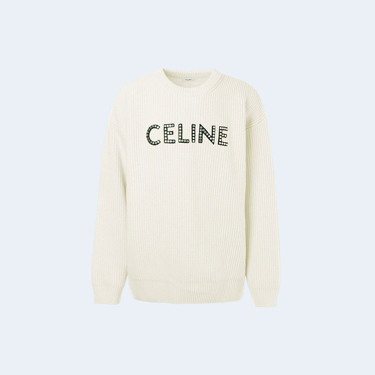 셀린느 스터드 울 니트