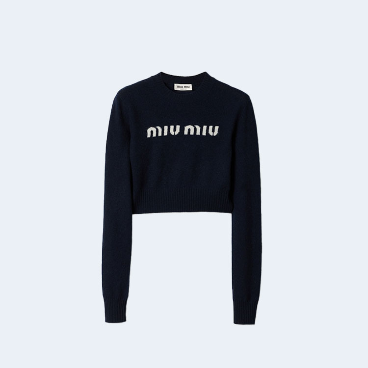 미우미우 울 캐시미어 스웨터