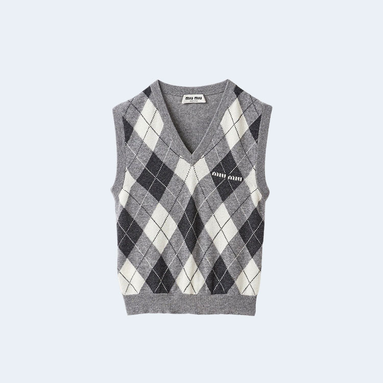 미우미우 캐시미어 니트 베스트
