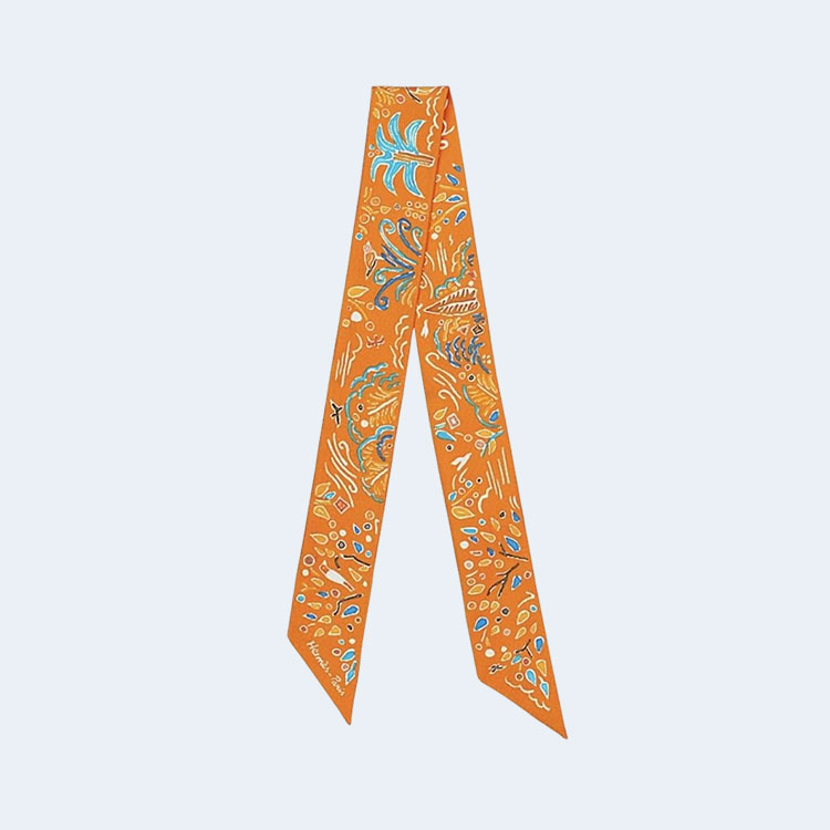 에르메스 Isola Di Primavera 트윌리 펌킨