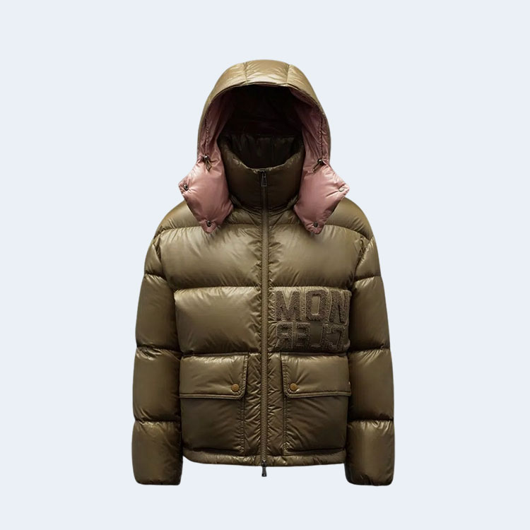 몽클레어 아바예 쇼트 다운 자켓 브라운