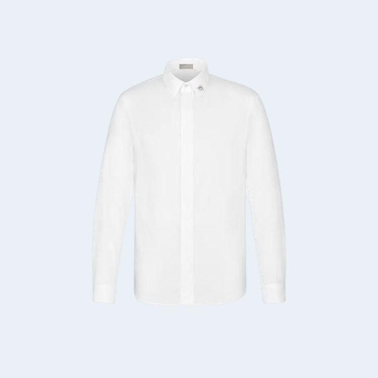 디올 BEE 화이트 셔츠