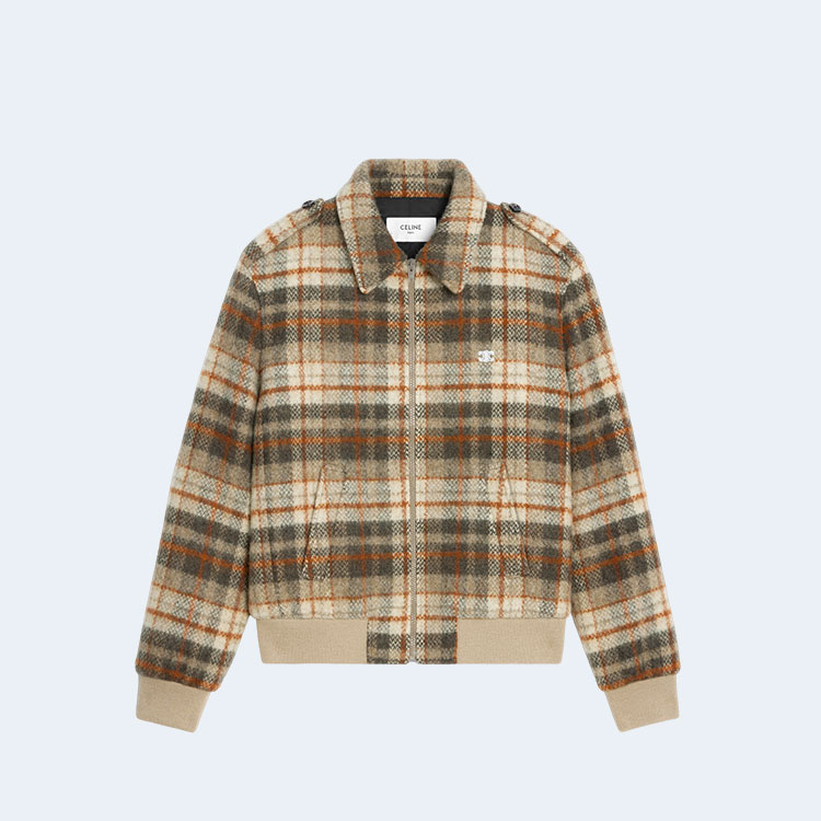 셀린느 루즈 테디 브러시드 자켓