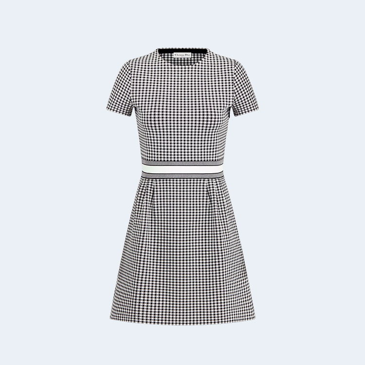 디올 쇼트 플레어 드레스