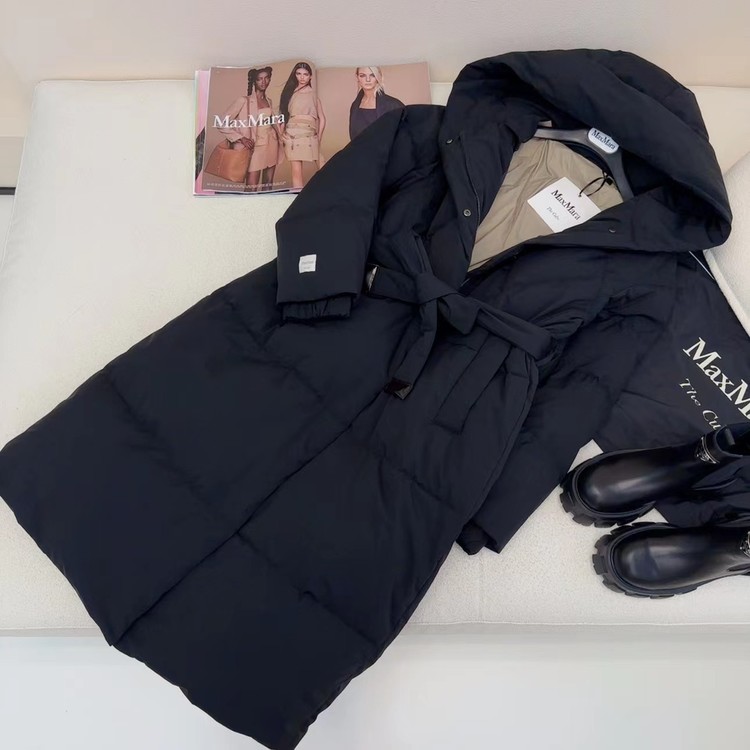 막스마라 다운 롱패딩 재킷