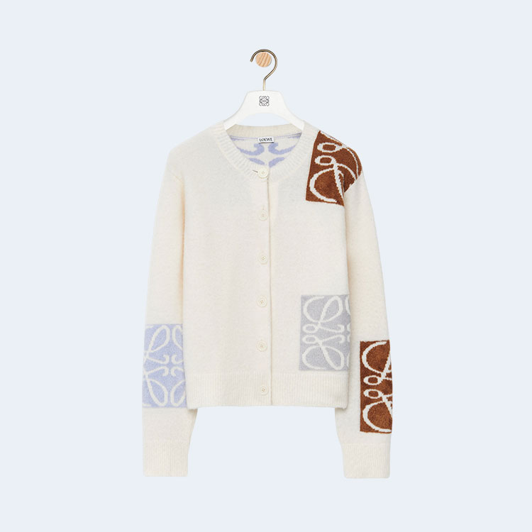 로에베 울 니트 가디건