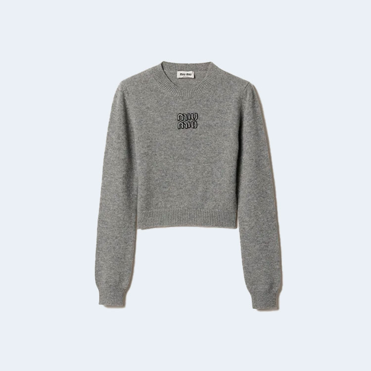 미우미우 니트 캐시미어 스웨터