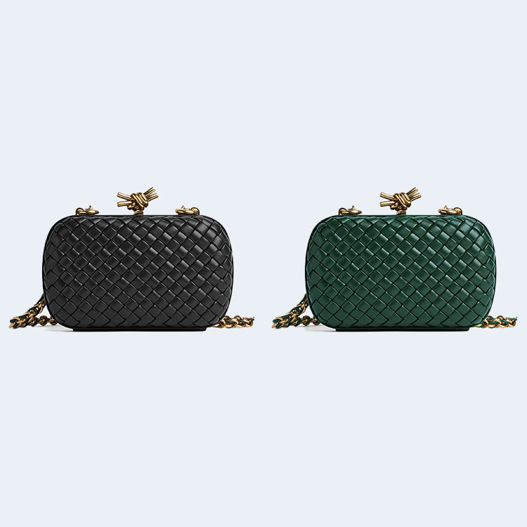 보테가 베네타 놋 체인 클러치백 (2color)