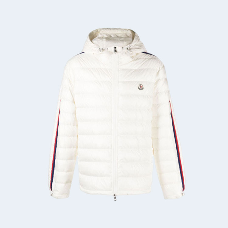 몽클레어 로고 라이닝 다운 패딩