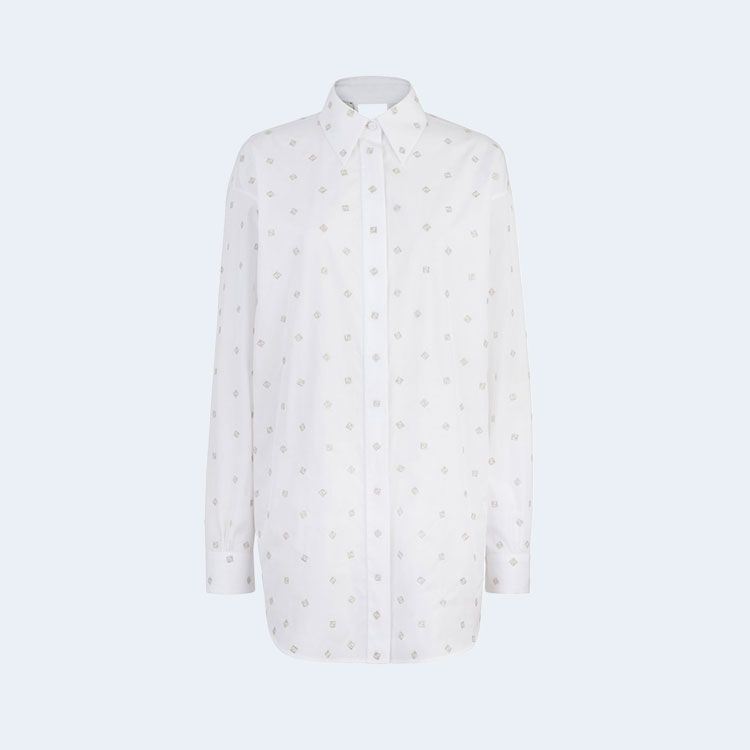 펜디 컷아웃 셔츠 드레스